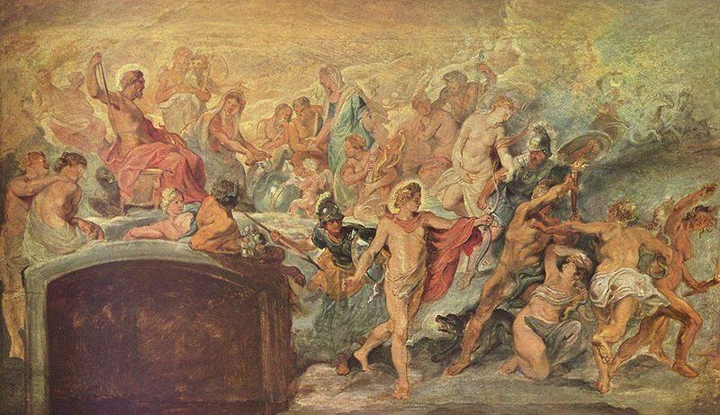 Peter Paul Rubens Die Blute Frankreichs unter der Regentschaft Marias von Medici, Skizze china oil painting image